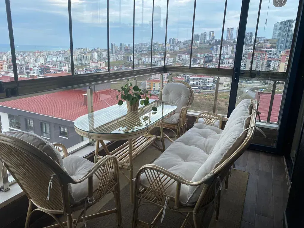 Ankara Bambu Balkon Bahçe Ramona  Takımı 4 Kişilik