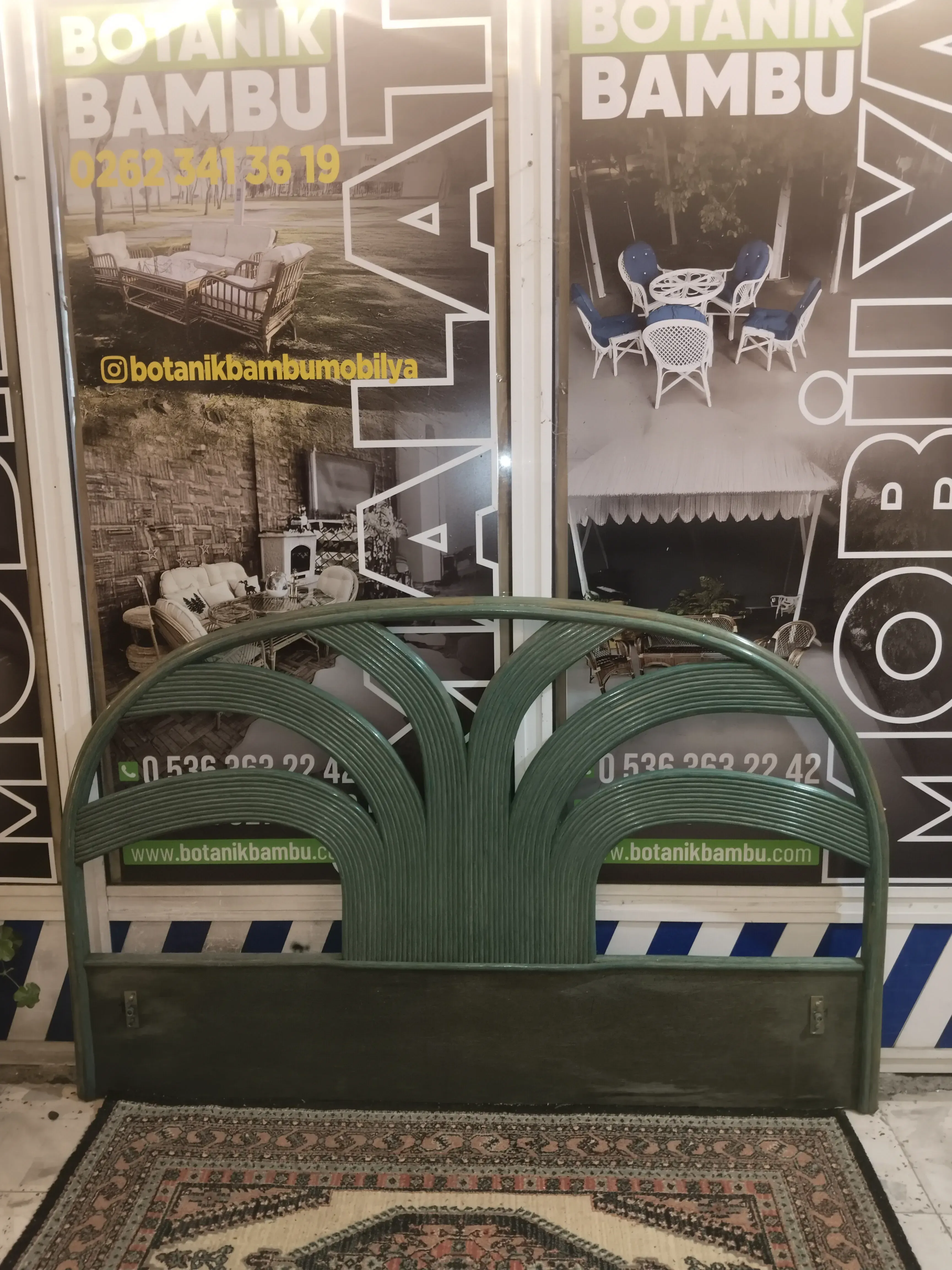Ankara endonezya'dan ithal orijinal bambu yatak başlığı