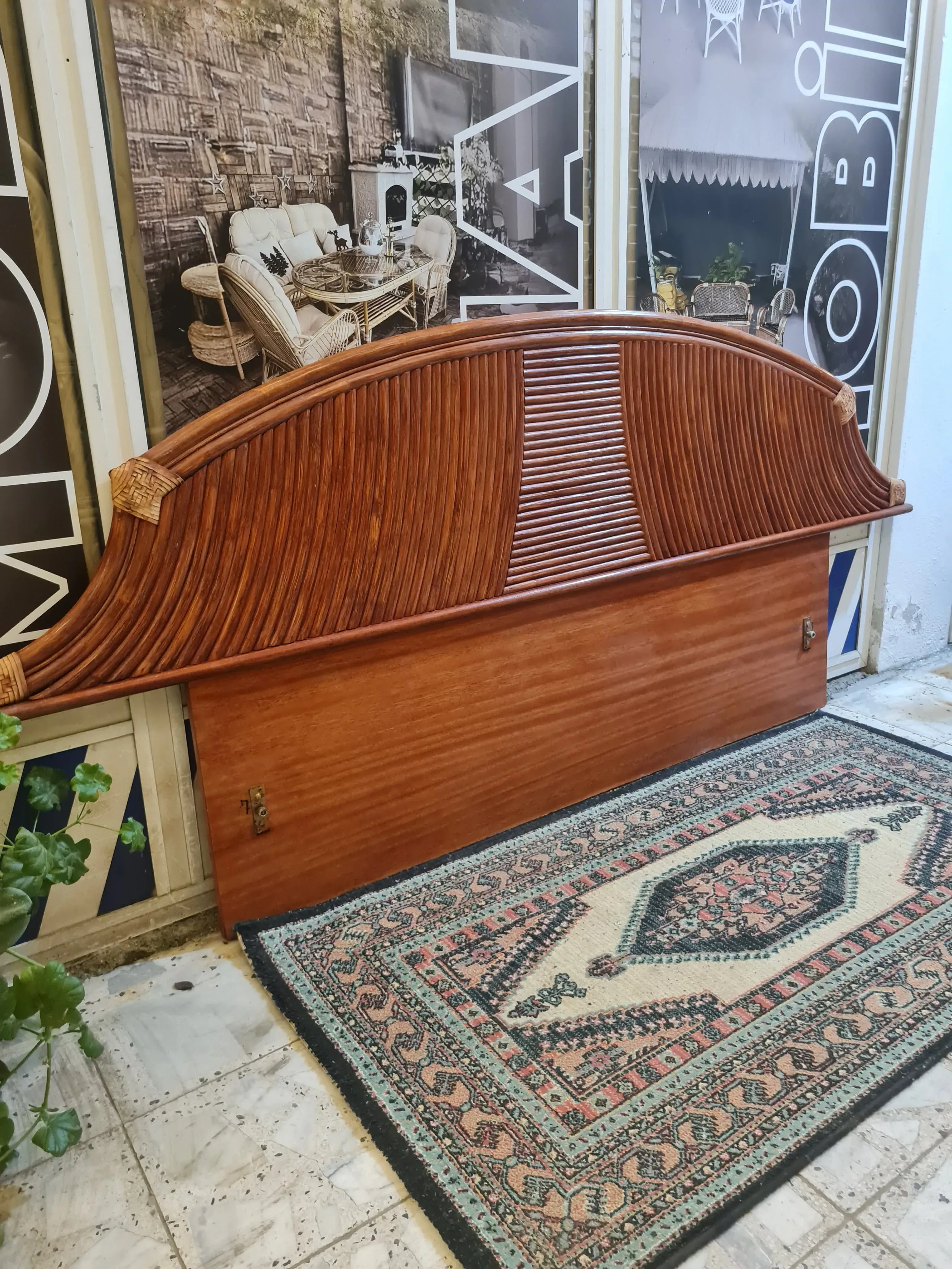 Bursa endonezya'dan ithal orijinal bambu yatak başlıkları