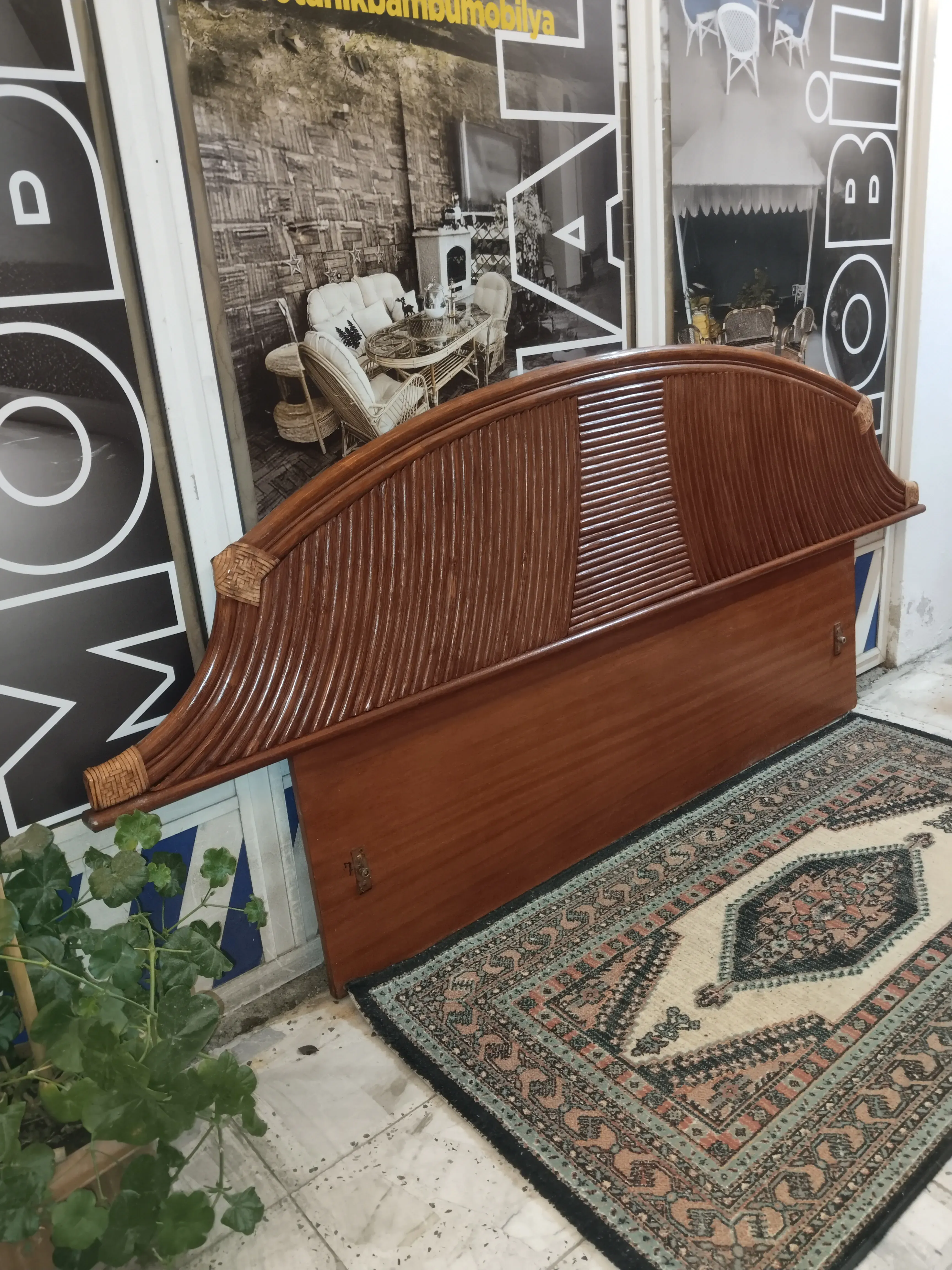 Bursa endonezya'dan ithal orijinal bambu yatak başlıkları