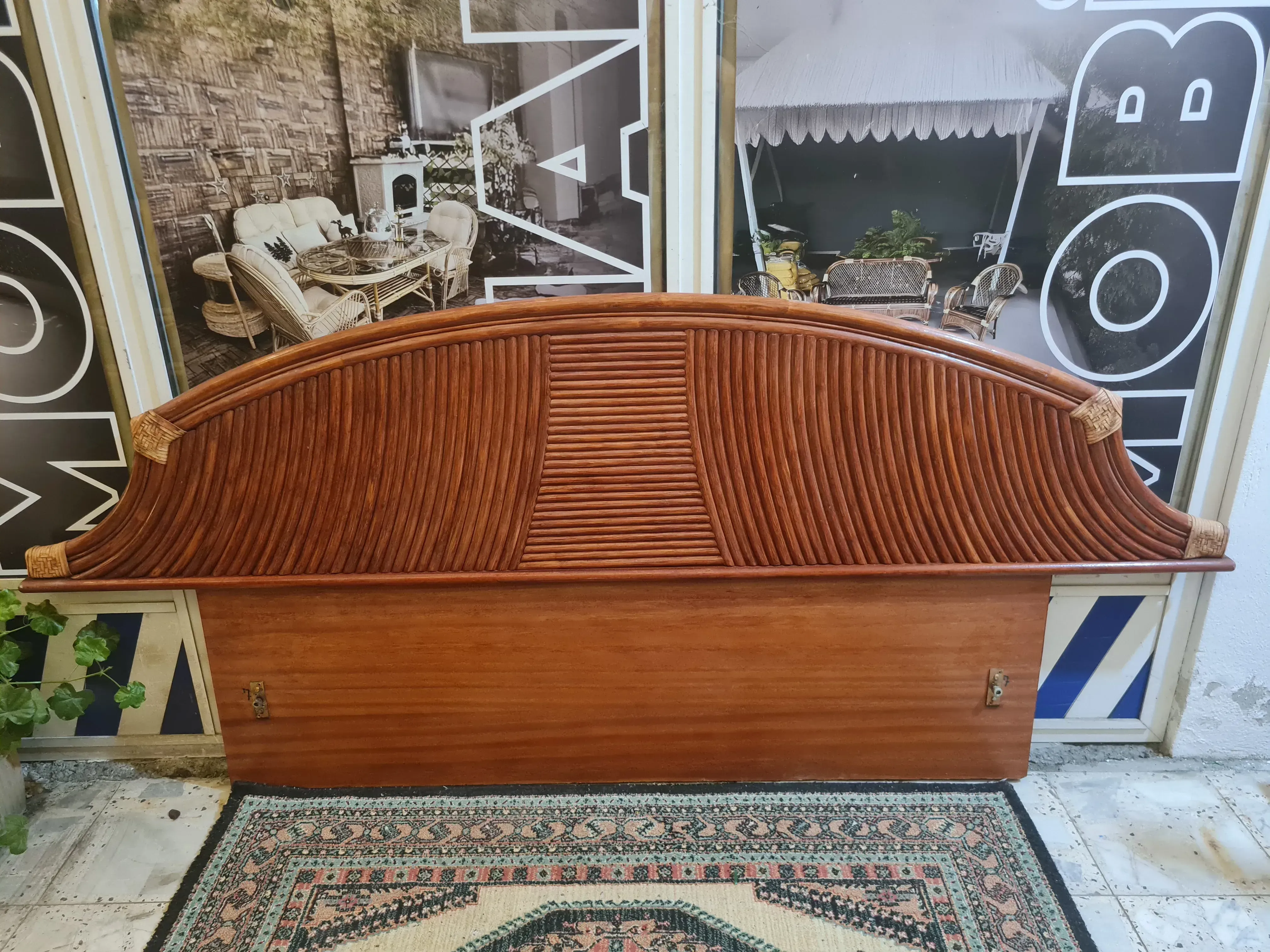 Bursa endonezya'dan ithal orijinal bambu yatak başlıkları