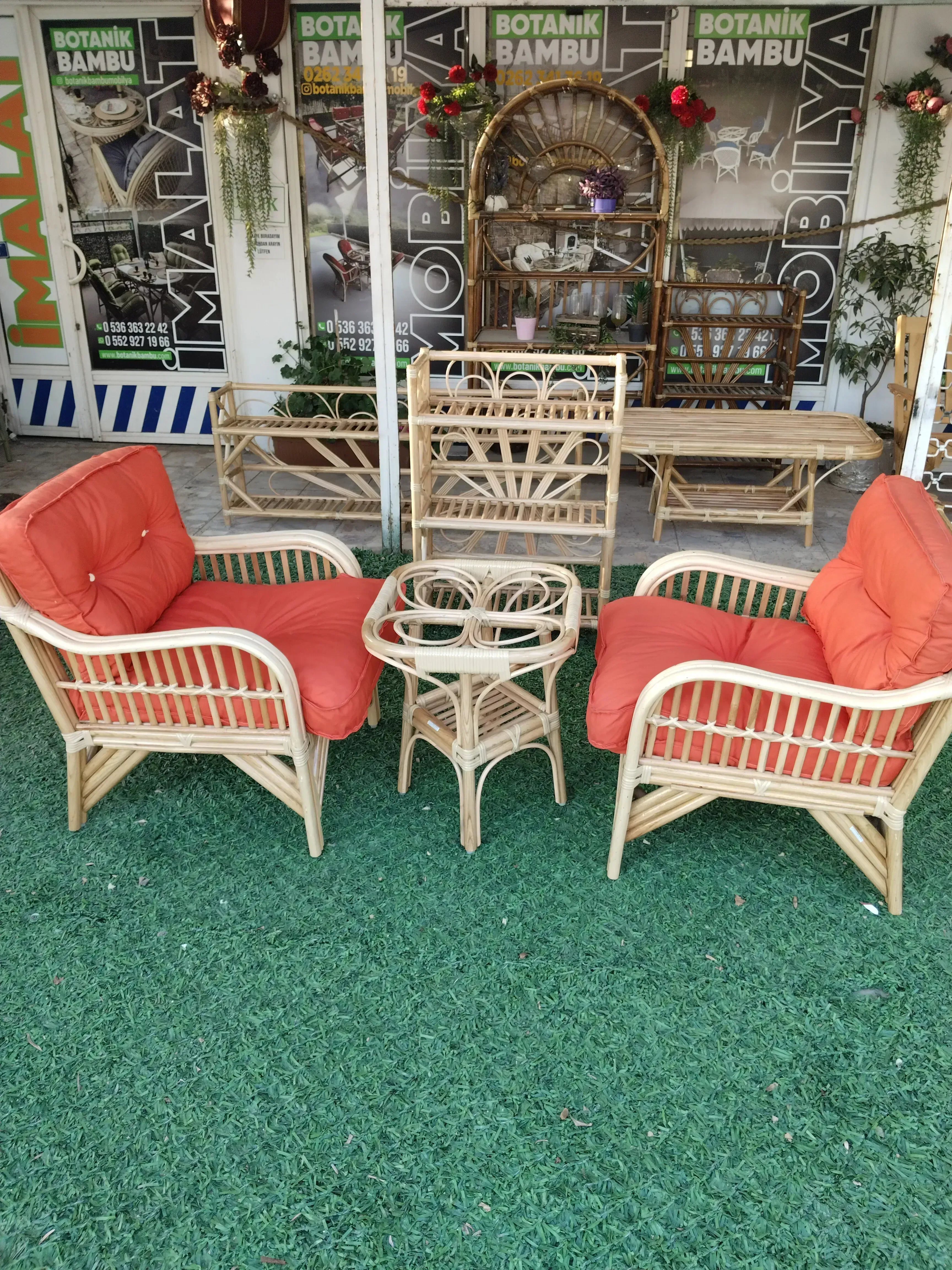 Kocaeli bambu 2 kişilik çay seti